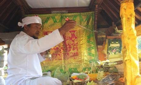 Piodalan Rahina Punama Kapat di Puskesmas II Denpasar Timur